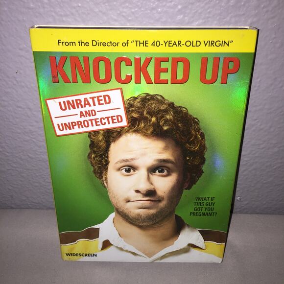 Dvd Used Knocked Up Unrated Slipcover Bonus Features Universal Seth Rogen Heigel - Picture 1 of 6
